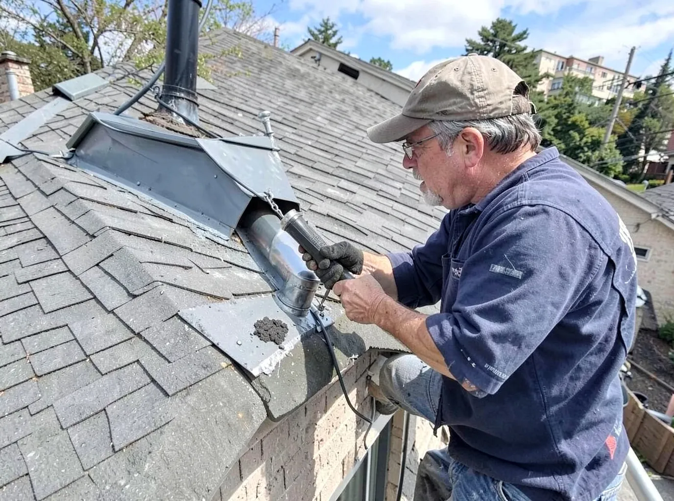 Roof Vent & Pipe Boot Repair in Novi, MI
